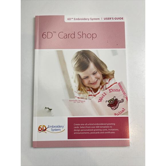 6d Sketch Embroidery System User’s Guide Bundle Lot Of 9 - Picture 13 of 16